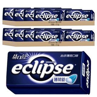 eclipse 易口舒 無糖薄荷錠-沁涼薄荷口味, 31g, 16盒