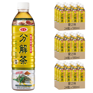 愛之味 薑黃分解茶, 590ml, 72瓶