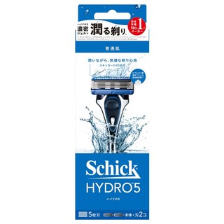 Schick 舒適牌 水次元5刮鬍刀, 經典清爽款, 滋潤呵護肌膚, 1組