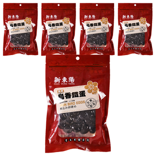 新東陽 原味鳥香鐵蛋, 130g±10g, 傳統滷製, 5包