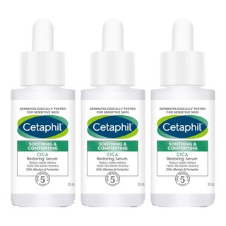 Cetaphil 舒特膚 舒新雪潤B5修護精華｜敏感肌適用 保濕 修護 舒緩, 30ml, 3瓶