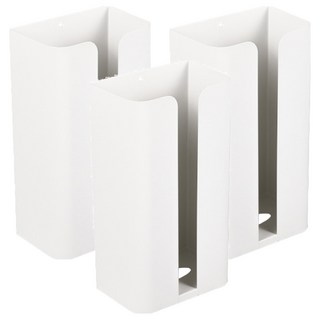 葉子小舖 U型磁吸衛生紙架, 白色, 3個