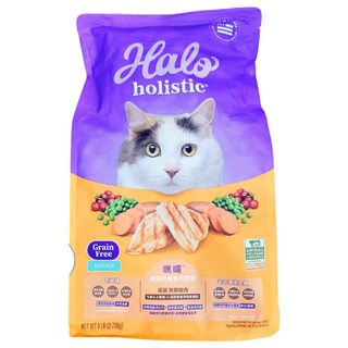 Halo 嘿囉 成貓無穀室內乾飼料 2.72kg, 雞肉, 1袋