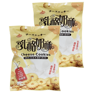 正福堂 乳酪奶酥, 經典歐式美食 濃郁牛奶香味 Cheese Cookies, 250g, 2袋