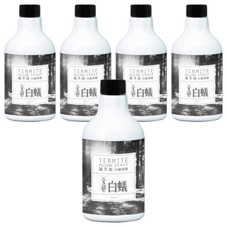HUKUROU 福來朗 白蟻噴霧 補充瓶 500ml, 5瓶
