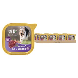 Les Champs 香榭 狗餐盒 100g 20個 香烤鹿肉 全天然無添加 適合各年齡層狗狗