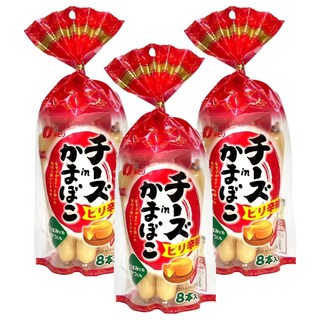 Natori Food 起司魚板棒 辣味 8入, 232g, 3袋