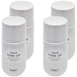 Sudee 素顏霜 50ml, 4瓶, 白色