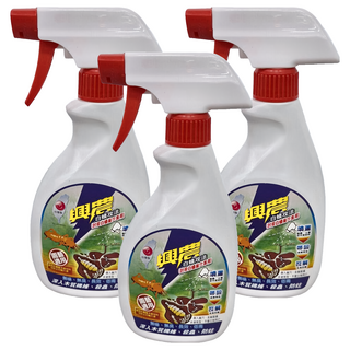 Sinon興農 白蟻攻法, 適用於各種白蟻, 深入木質纖維, 殺蟲、防蛀, 3瓶, 500ml