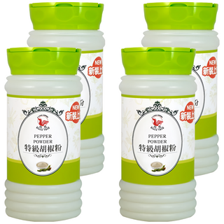 飛馬 特級胡椒粉, 新裝上市, 醃製調味, 各式中式料理的必備香料, 240g, 4罐