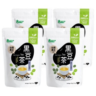 義美生機 台灣黑豆茶, 10g, 10包, 4袋