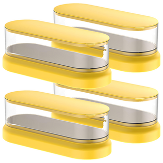 超聲波眼鏡/飾品清洗機 進階款,4個,黃色 - 眼鏡清潔、飾品首飾清潔最佳選擇