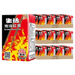 nulife 生活 泡沫紅茶, 250ml, 72入