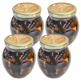 正昇 金門薄鹽紅麴豆腐乳, 350g, 4罐