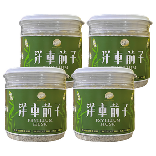 SUPER FOOD 洋車前子 豐富膳食纖維 無添加 純素可食, 100g, 1入, 4罐