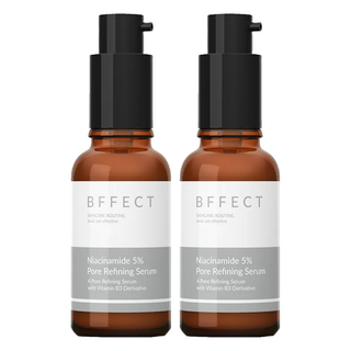 BFFECT 5B緊緻瓶 5%維他命B3毛孔緊緻精華 30ml 控油, 2瓶