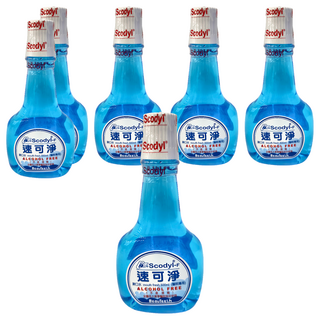 速可淨 Scodyl-F 成人漱口水 500ml (醫院專用), 無酒精, 減少牙菌斑, 6瓶