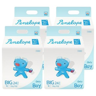 Penelope 超薄褲型尿布 男童 13kg以上, XXL, 96片