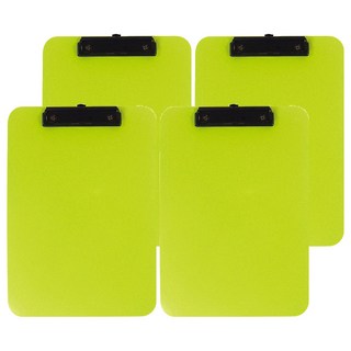 ABEL 力大牌 超耐摔A4板夾 66214 堅固耐用 書寫流暢 文件固定, 4個