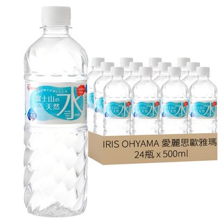 IRIS OHYAMA 愛麗思歐雅瑪 富士山礦泉水, 500ml, 24瓶