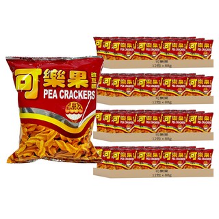 可樂果 豌豆酥 古早味, 88g, 48包