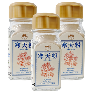 新光洋菜 寒天粉 海洋蔬菜膠凝劑, 30g, 3瓶