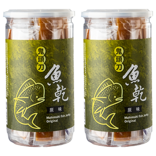 好漁日 鬼頭刀魚乾 原味, 2罐, 120g