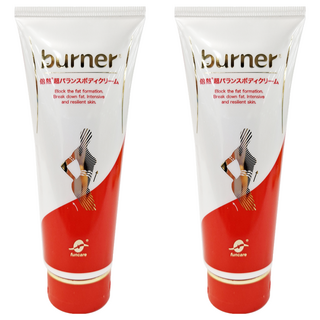 funcare 船井生醫 burner 倍熱 超勻美體霜 身體乳霜 緊緻肌膚 保濕滋潤, 150ml, 2條