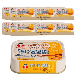 東和食品 HowMaMa 豆豆鰻罐頭, 100g, 18罐
