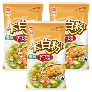 日正食品 優質太白粉, 精選個良素材, 400g, 3包