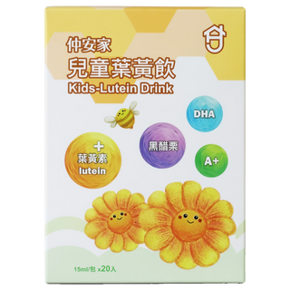 JOIN HOME 仲安家 兒童葉黃飲 20包, 1盒, 300ml