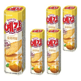 ORION 好麗友 預感香烤洋芋片 原味, 64g, 5盒