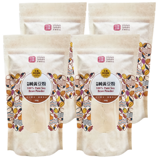 源順食品 台灣純黃豆粉 500g 無添加糖, 4包