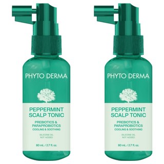 PHYTO DERMA 朵蔓 草本頭皮淨化噴霧 獨特草本配方 添加多重益生元與益生菌, 80ml, 2瓶