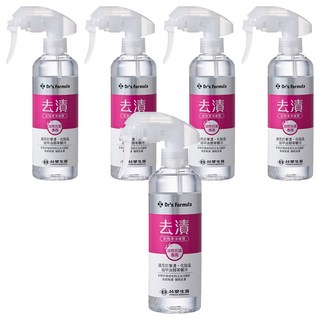 台塑生醫 Dr's Formula 衣物去漬潔淨噴霧瓶 油性汙漬專用, 255g, 5瓶