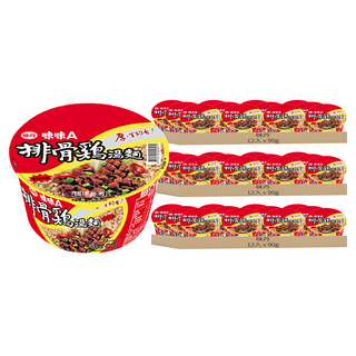 味丹 味味A 排骨雞湯麵 90g, 36入