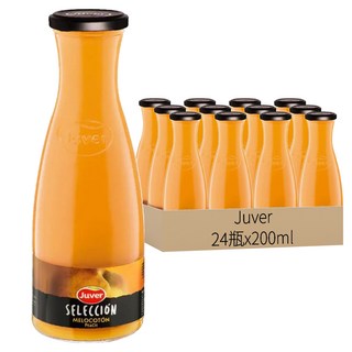 Juver 茱兒 水蜜桃汁, 200ml, 24瓶