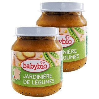 babybio 生機鮮蔬泥 田園綜合, 2罐, 130g