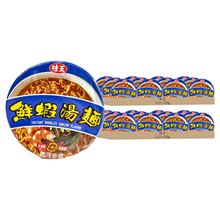味王 鮮蝦湯麵 83g, 24入