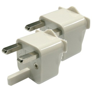 Kinyo 轉換接頭 J-16, 白色, 2個