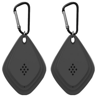 便攜式超音波驅蚊器 黑色, 2個, 20g