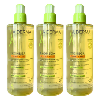 A-DERMA 艾芙美 新葉異護佳沐浴露, 500ml, 3瓶