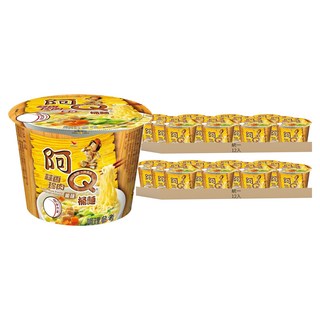 統一 阿Q桶麵 蒜香珍肉風味 106g, 24入