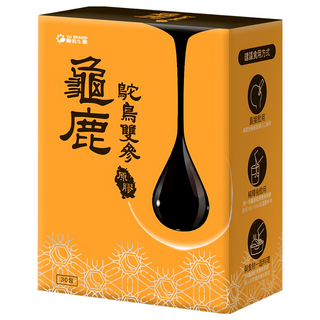 YM BIOMED 陽明生醫 龜鹿鴕鳥雙參原膠, 30包, 20ml, 1盒