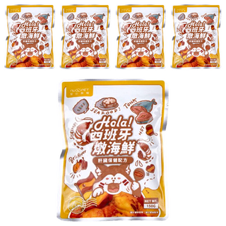 nu4PET 陪心寵糧 環遊犬世界主食鮮寵包 犬糧 150g, 鮪魚, 5包