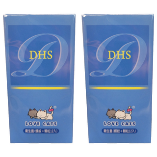 Love Cats 愛貓 超粗螺紋 + 顆粒衛生套, 12個裝, 2盒