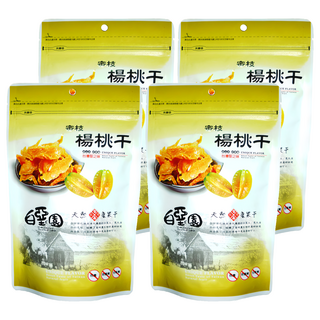 白堊園 蜜枝楊桃乾, 150g, 4包