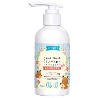 BEIWED 貝薇美學 貼身衣物濃縮洗潔精, 玫瑰山茶花香, 300ml, 中性溫和, 高效潔淨, 1瓶
