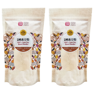 源順食品 台灣純黃豆粉 500g 無添加糖, 2包