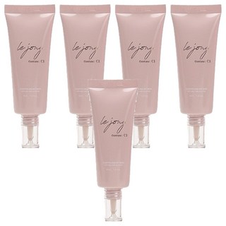 Lejong Control C1 水蜜桃妝前乳二奶霜 40ml, 升級版, 5件